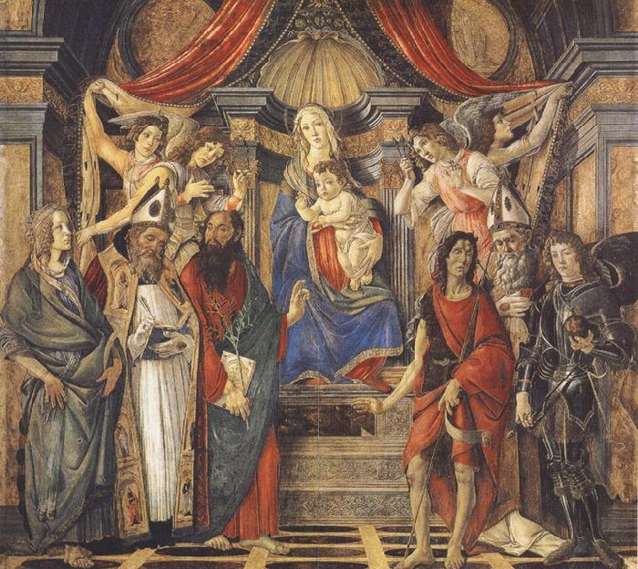 Sandro Botticelli St Barnabas Altarpiece (mk36)